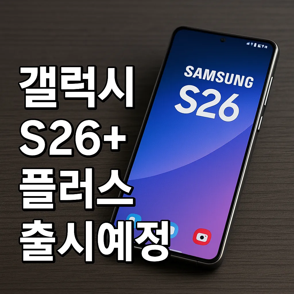갤럭시S26플러스 국내 출시예정! 엣지 모델 취소 후 주목받는 플래그쉽