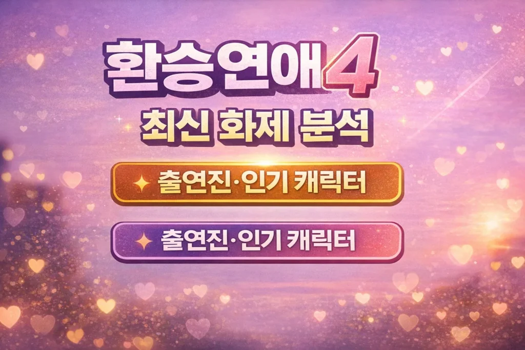 환승연애4 마이너갤